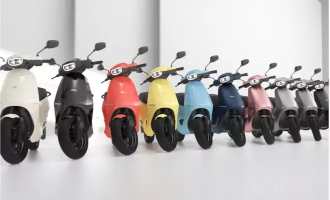 Ola electric scooter photos