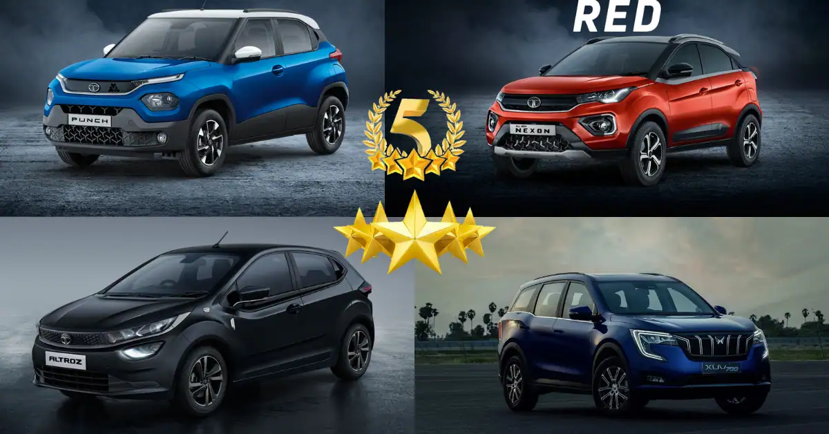 5-star rating cars in India