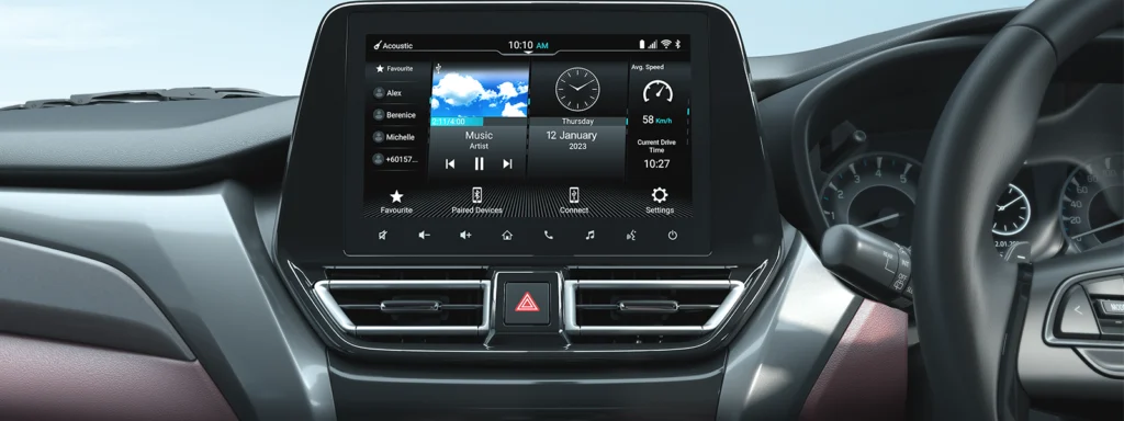 Maruti Fronx Infotainment System