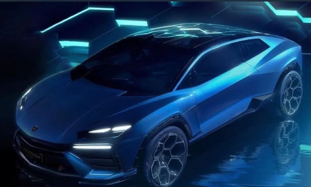 The Lamborghini Lanzador electric concept