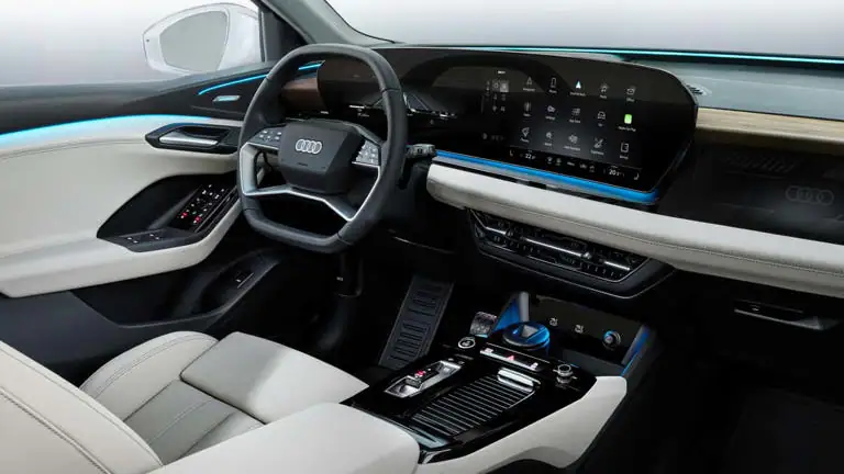 Audi Q6 E-Tron infotainment system