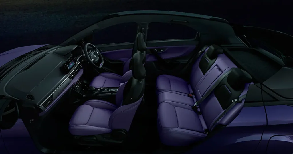Tata Nexon EV facelift seats