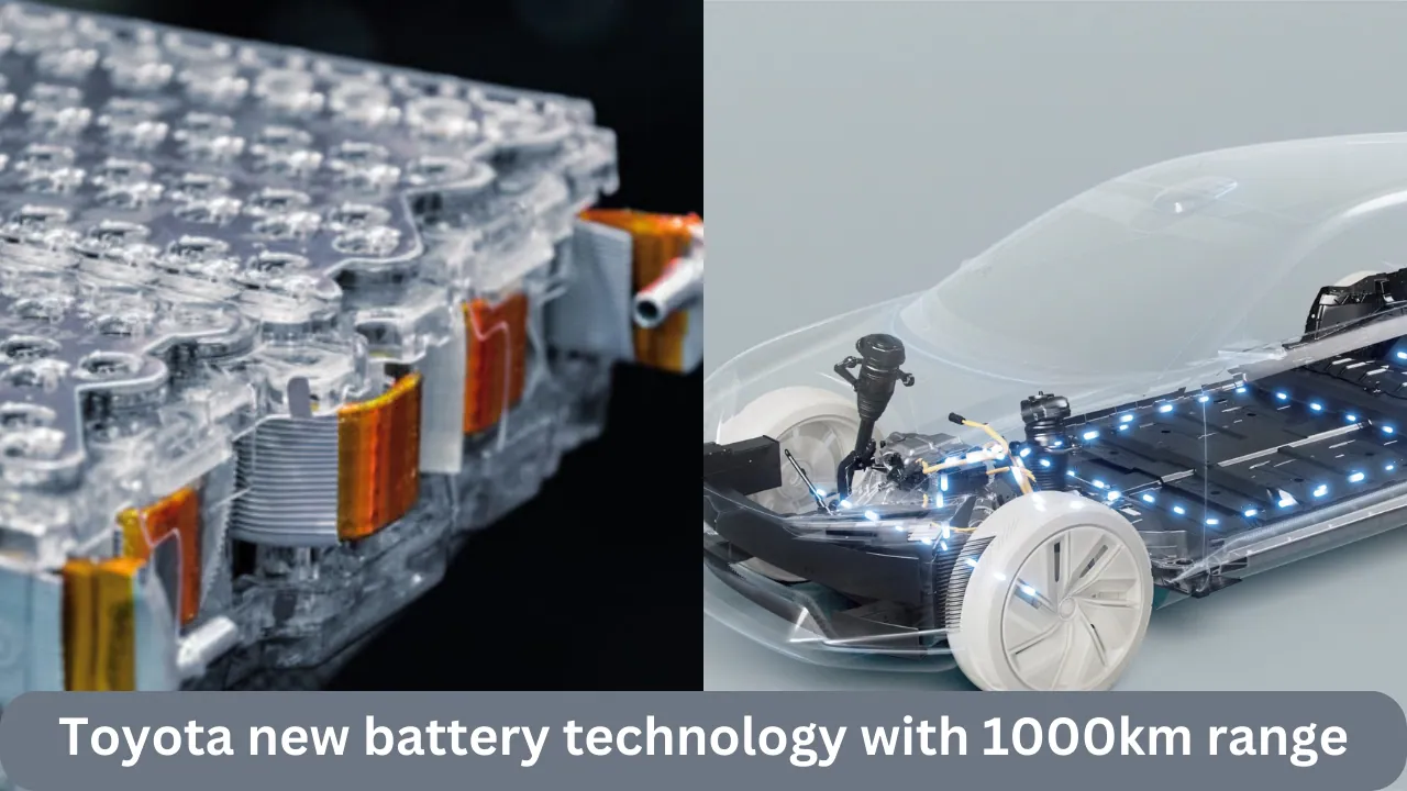 Toyota aims to launch new battery technology that gives 1000km range