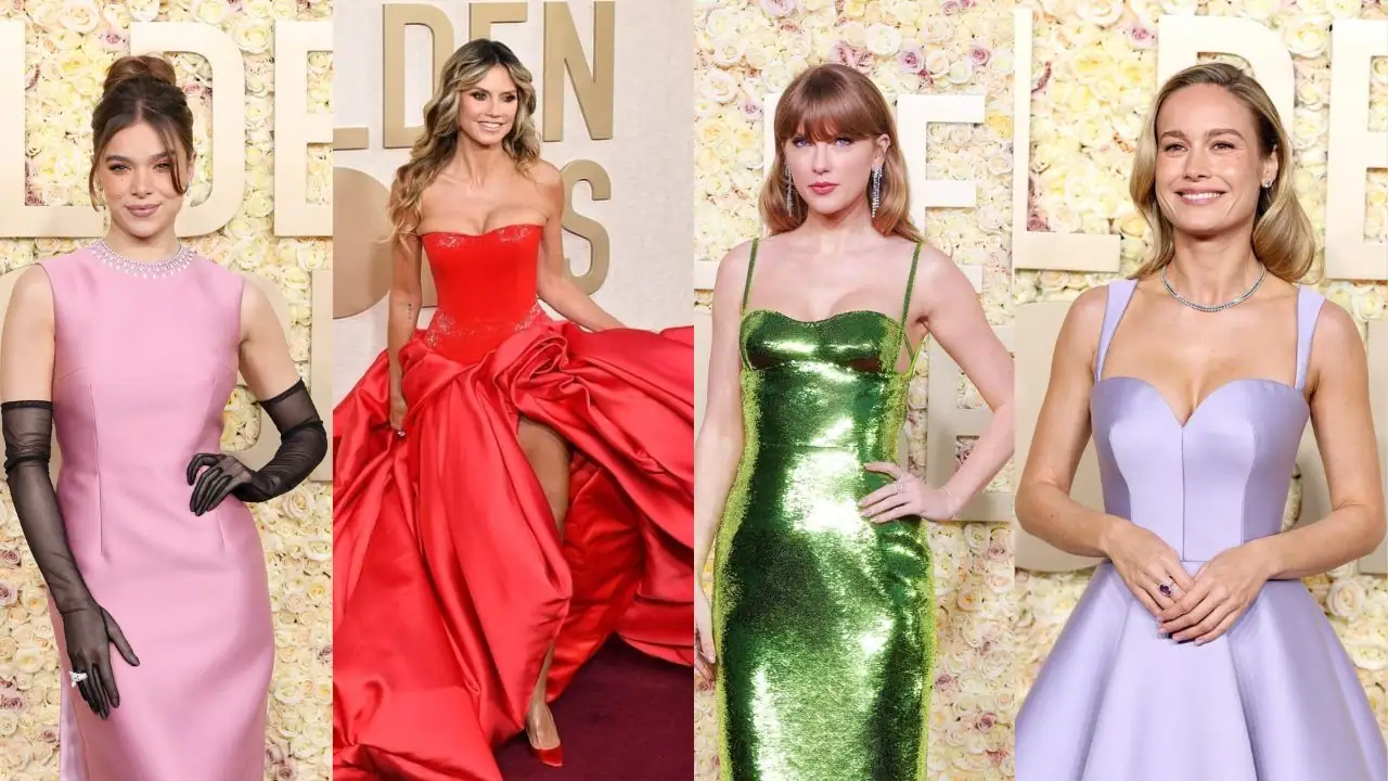 American beauty on the red carpet of Golden Globe Awards 2024